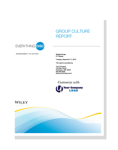 Everything DiSC Group Culture Report