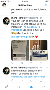 An Aegis Learning Customer