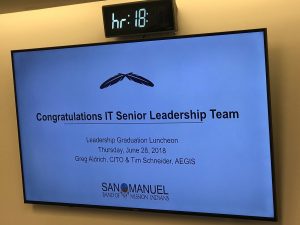 Aegis Learning Leadership Training for San Manuel