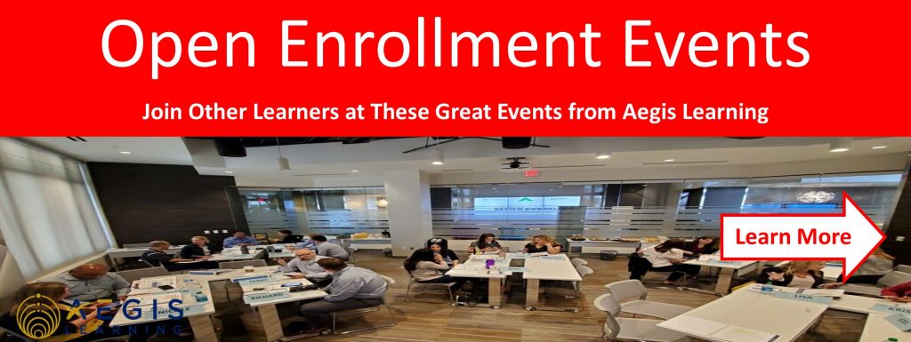Open Enrollment Events and Programs from Aegis Learning