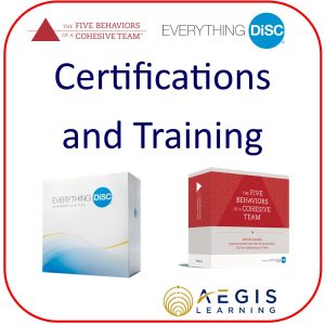 DiSC and Five Behaviors Certification Training